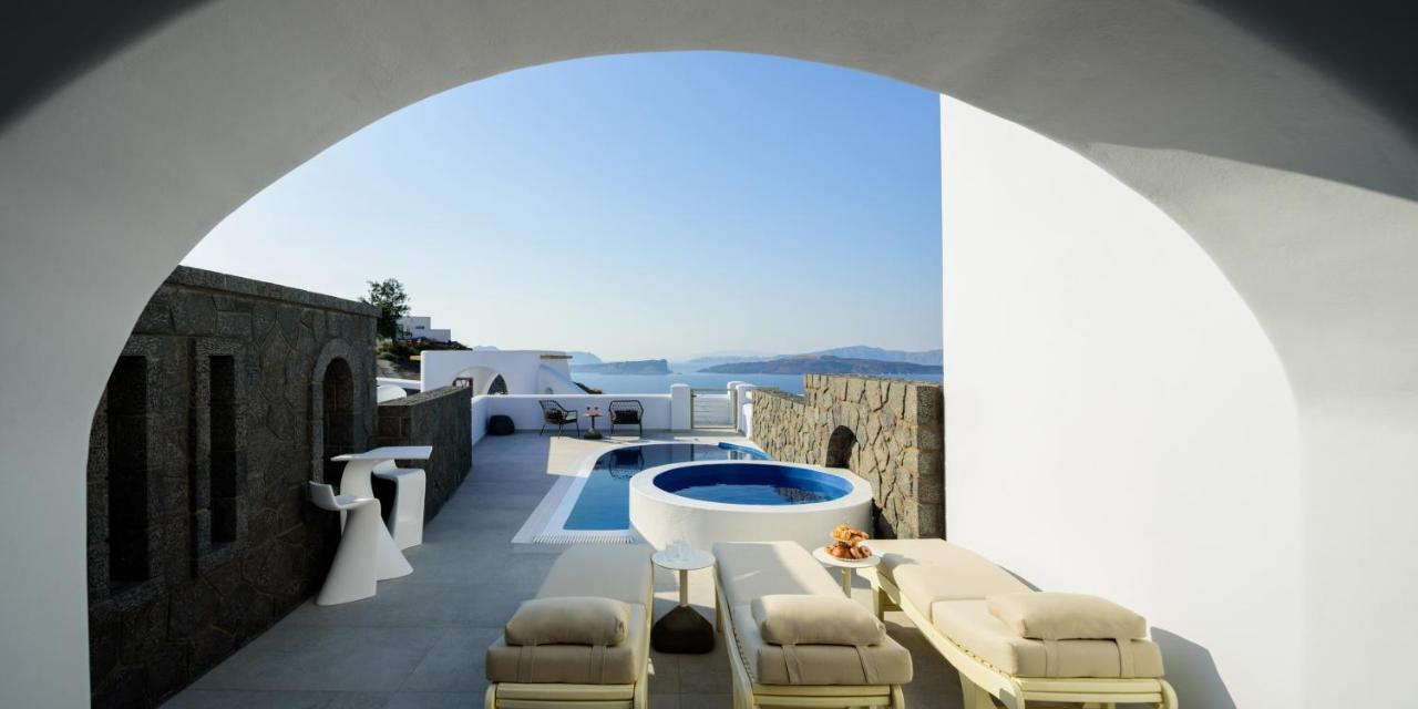 Acro Blue Luxury Villas อาโกรตีรี ภายนอก รูปภาพ